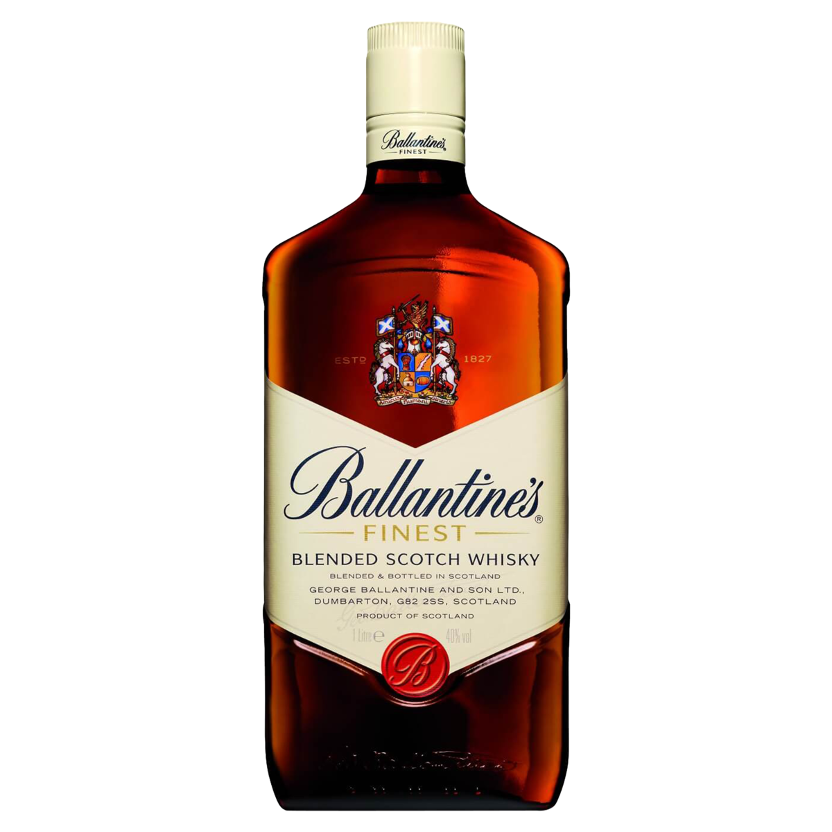 WHISKY ESCOCÊS BLENDED FINEST BALLANTINES GARRAFA 1L 0