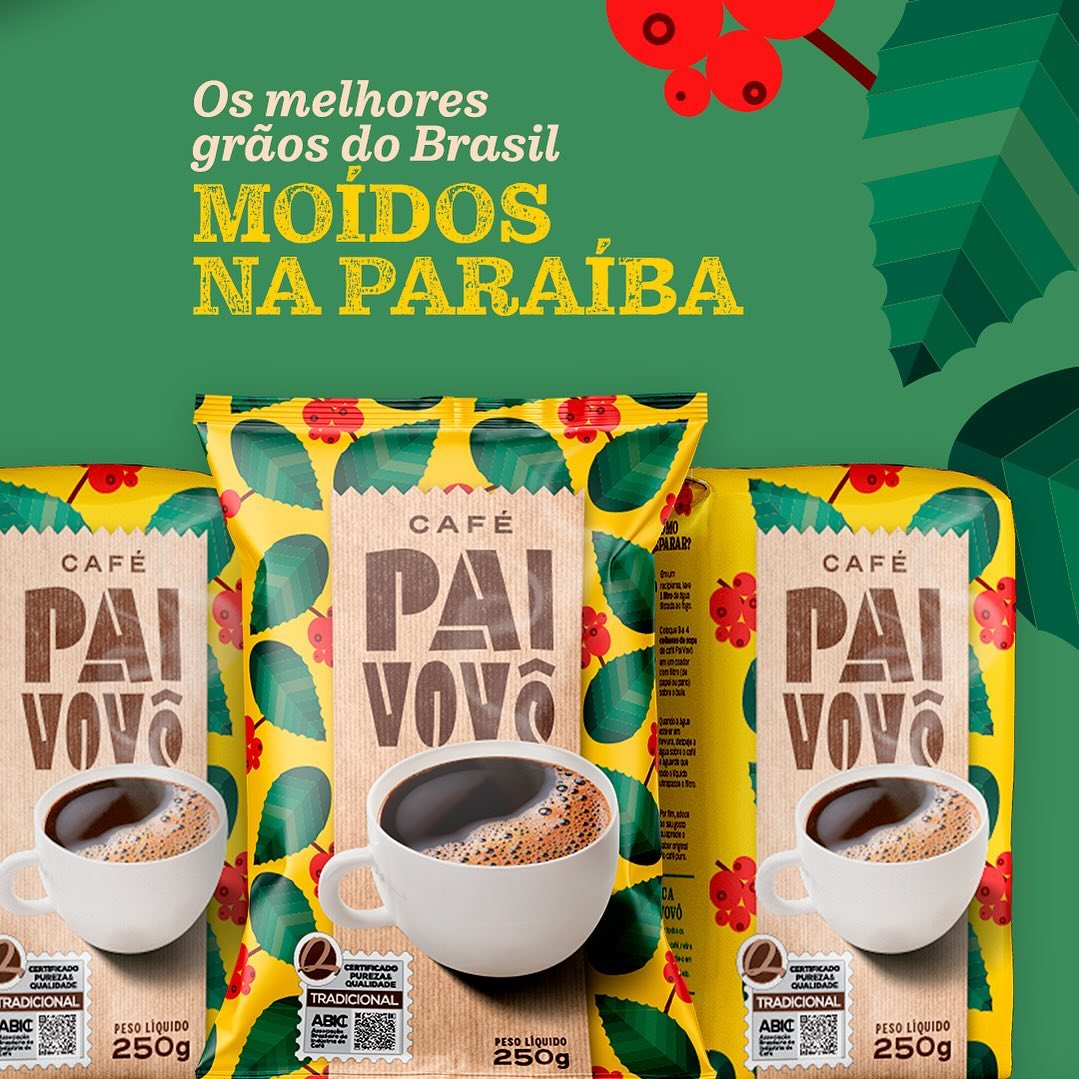 CAFÉ PAI VOVÔ TORRADO E MOÍDO ALMOFADA 250G