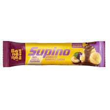 BARRA DE FRUTAS BANANA E AMEIXA COBERTURA CHOCOLATE AO LEITE SUPINO PACOTE 24G