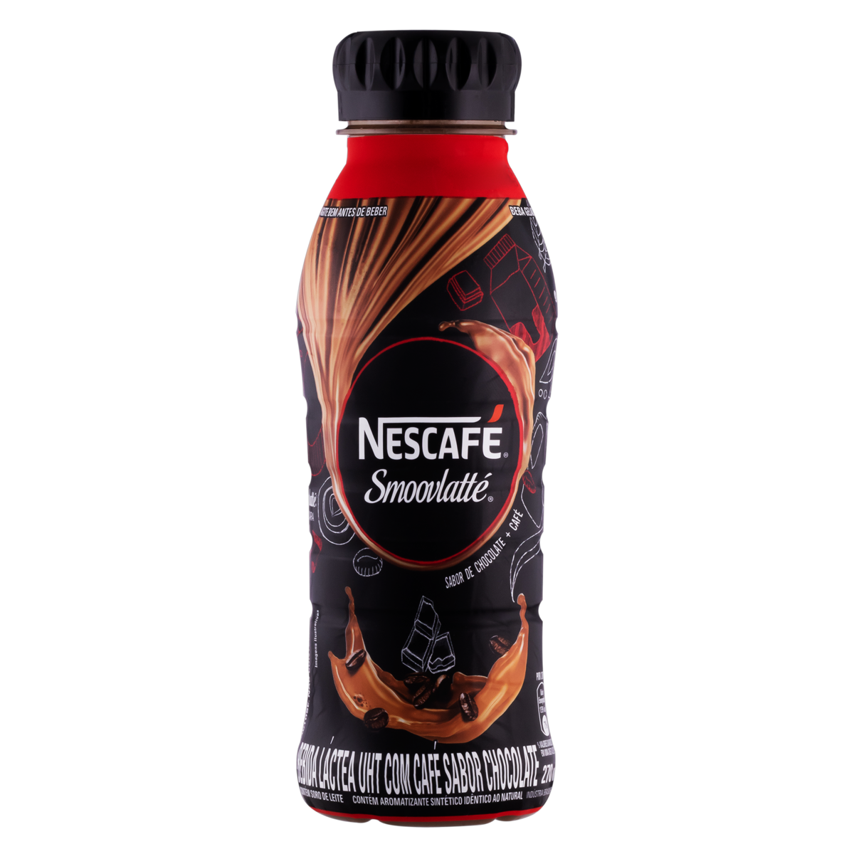 BEBIDA LÁCTEA UHT CAPPUCCINO CLÁSSICO COM CAFÉ NESCAFÉ FRASCO 270ML 0