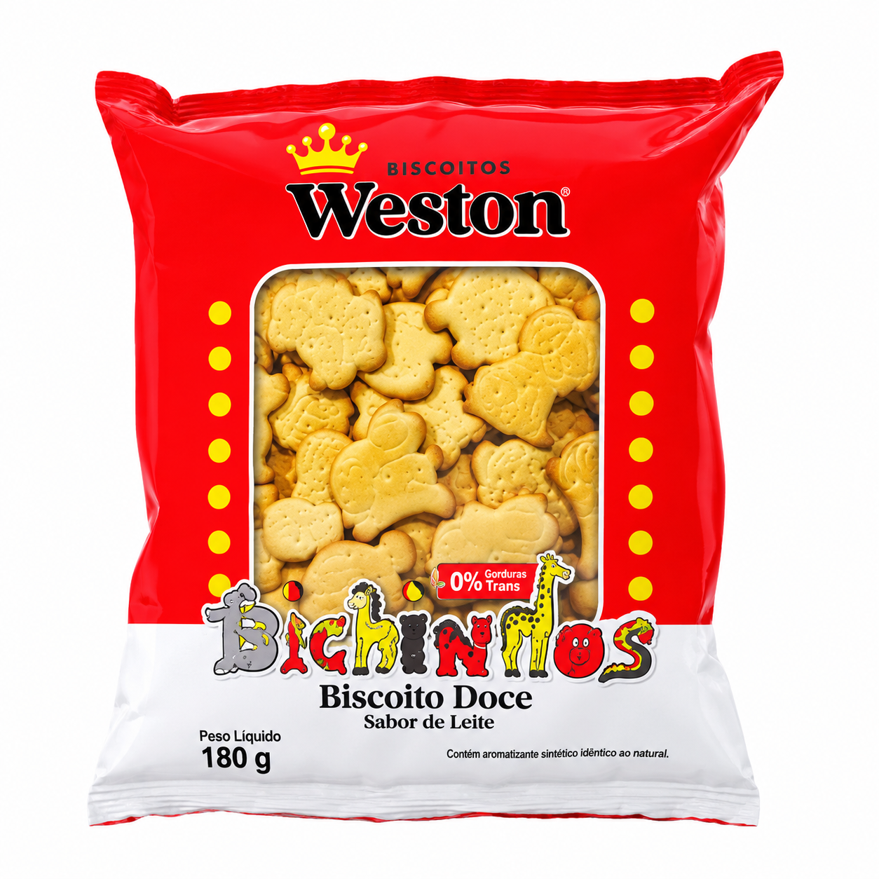 BISCOITO BICHINHOS WESTON 180G