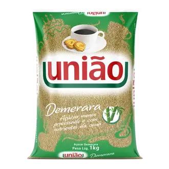 ACUCAR UNIAO DEMERARA 1KG 0