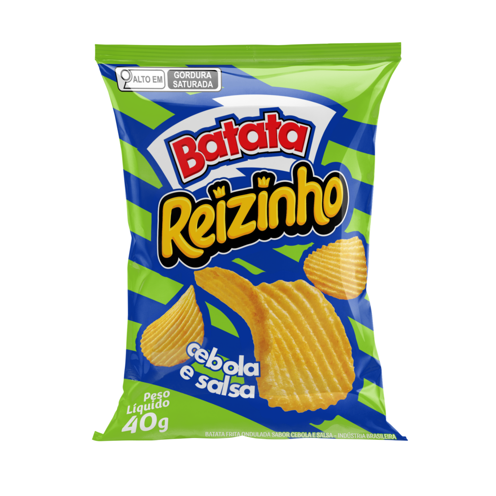 REIZINHO CHIPS CEBOLA E SALSA 40G
