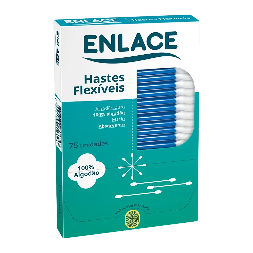 COTONETE ENLACE 75 UNIDADE