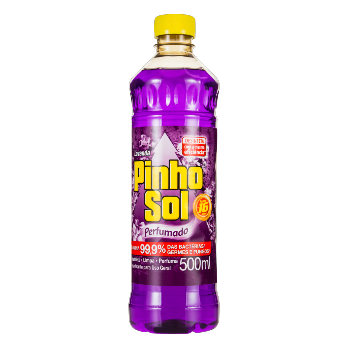 DESINFETANTE PERFUMADO LAVANDA PINHO SOL FRASCO 500ML