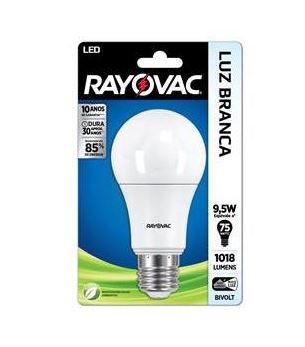 LAMP LED RAYOVAC 9,5W BIVOLT