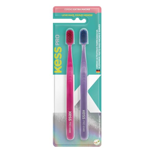 ESCOVA DENTAL KESS PRO EXTRA MACIA COM 2UN