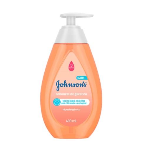 SABONETE LÍQUIDO DA CABEÇA AOS PÉS JOHNSONS BABY FRASCO 400ML PUMP 0