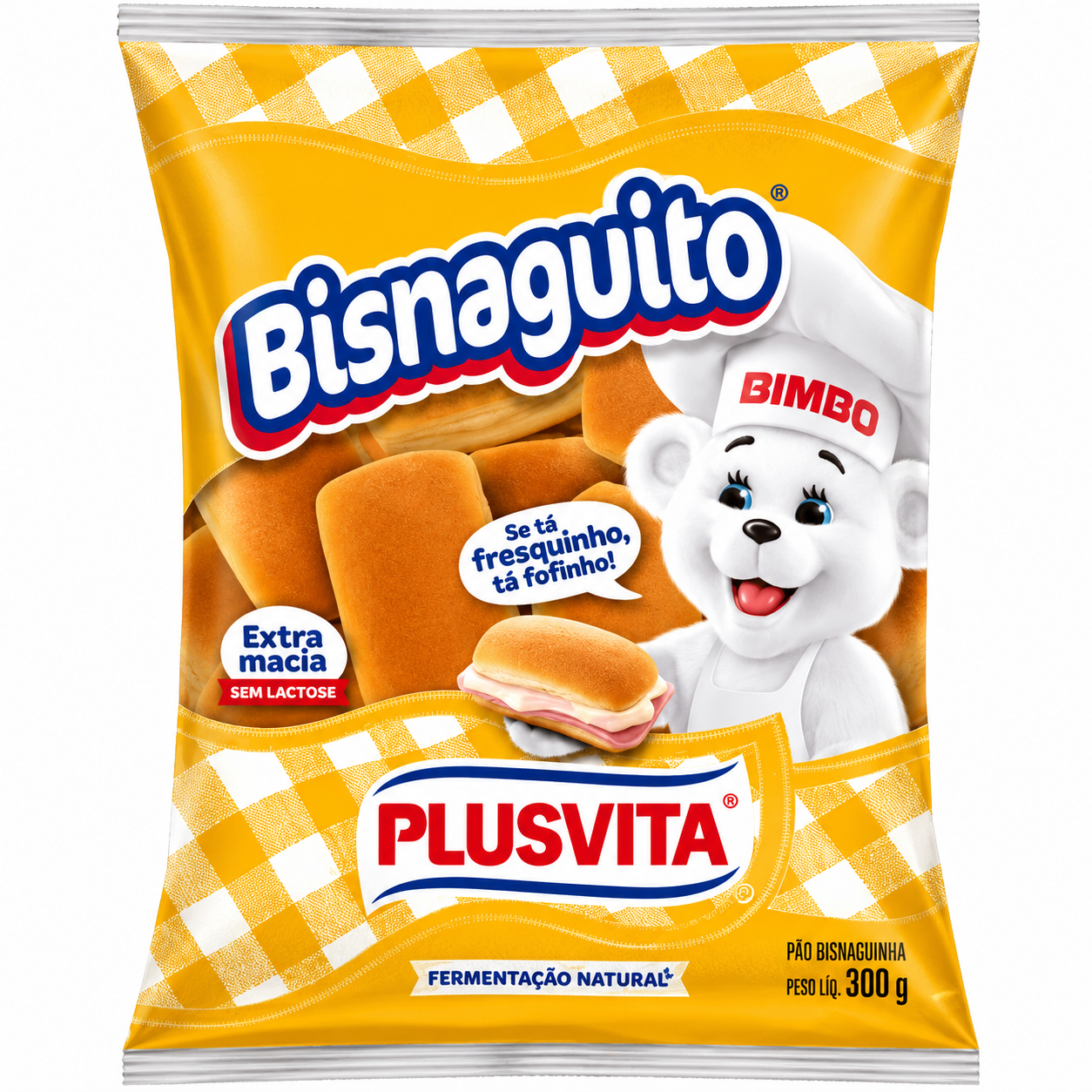 BISNAGUITO PLUSVITA 300G — imagem 1