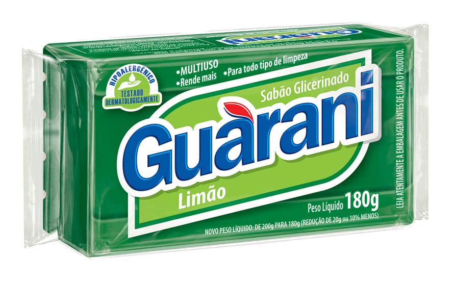 SABÃO GUARANI GLICERINADO LIMAO 180G