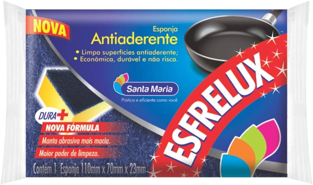 ESPONJA 766 ESFRELUX SANTA MARIA UNIDADE ANTIADERENTE