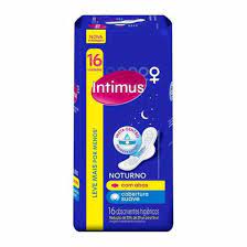 ABSORVENTE COM ABAS SUAVE INTIMUS NOTURNO PACOTE 16 UNIDADES LEVE MAIS PAGUE MENOS