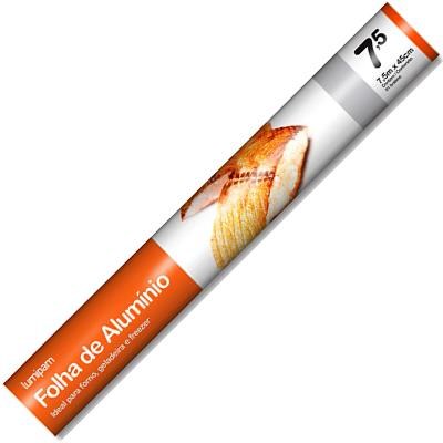 ROLO DE ALUMINIO ALUMIPAN (45X7,5MT) — imagem 1