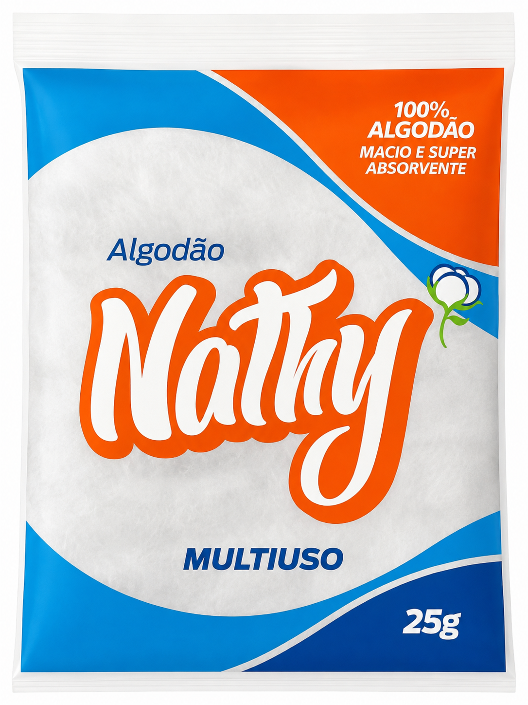 ALGODÃO NATHY 25G MULTIUSO