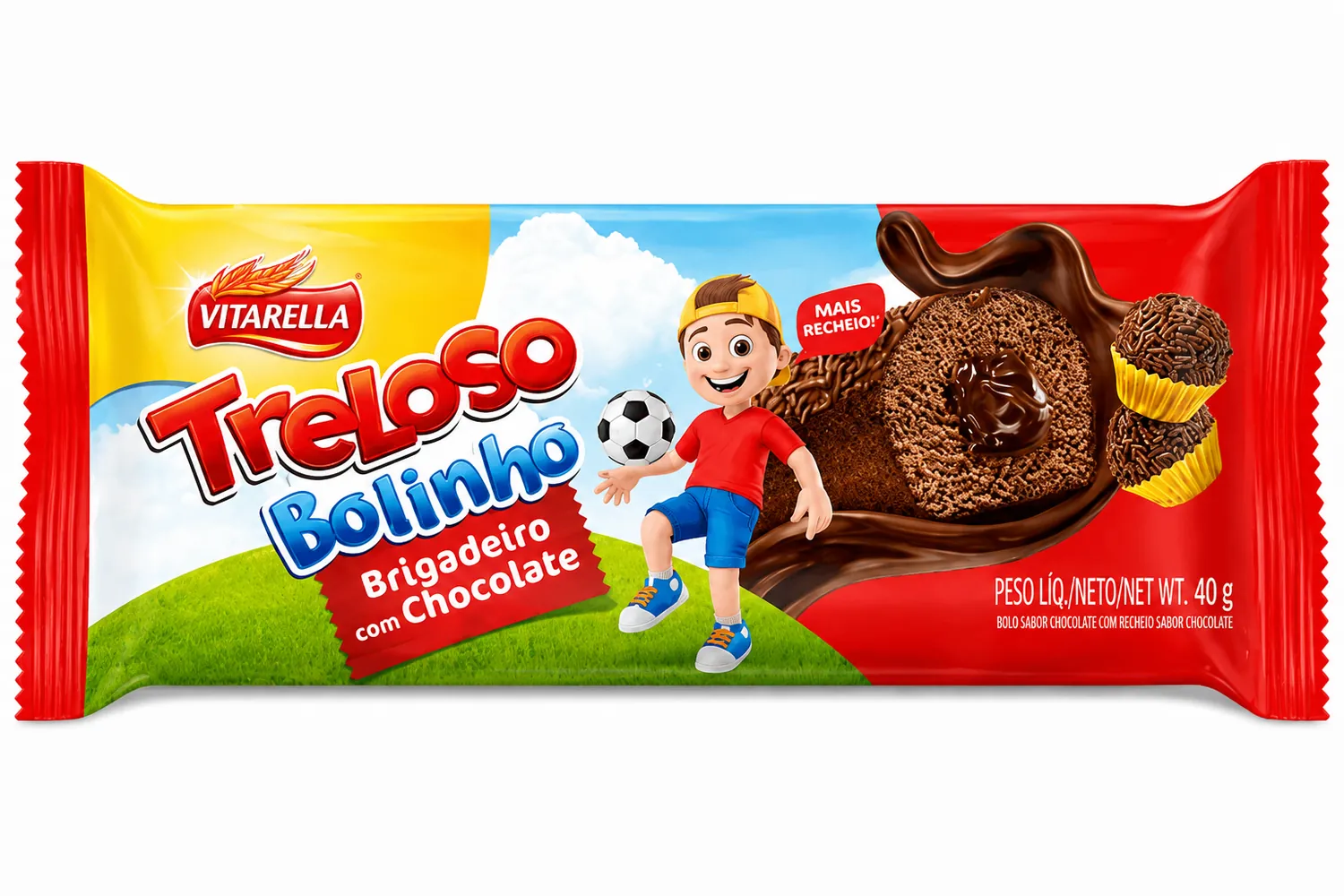 BOLINHO TRELOSO BRIGADEIRO 40G
