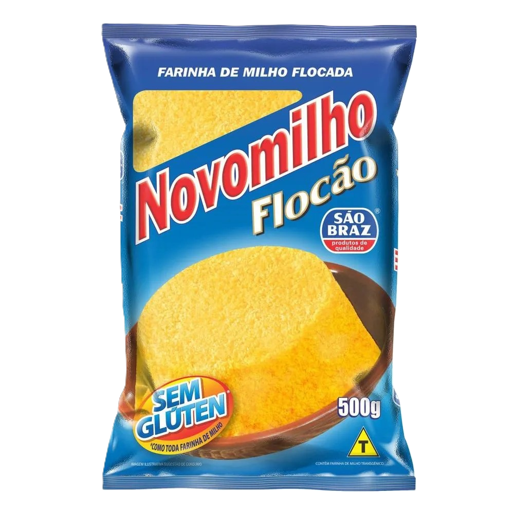 FLOCOS MILHO SÃO BRAZ NOVOMILHO FLOCAO