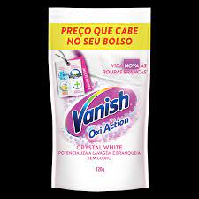 VANISH PO SACHE 120GR CRYSTAL WHITE — imagem 1