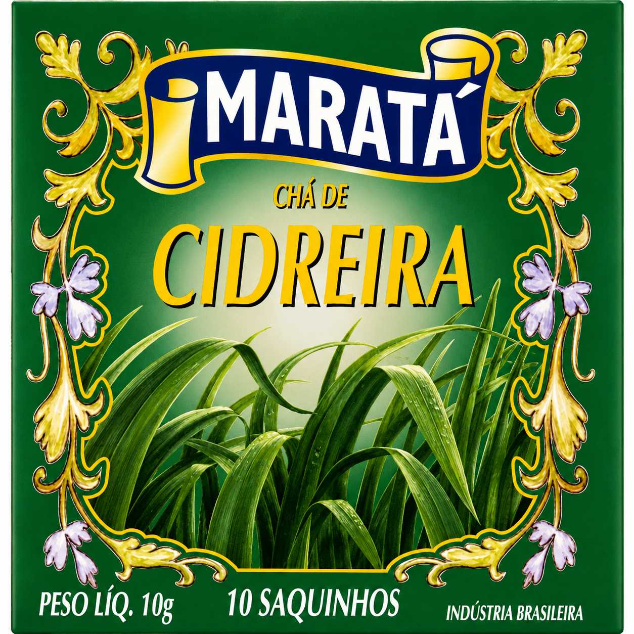 CHÁ DE ERVA CIDRERA MARATÁ 10G 10 UNIDADES — imagem 1