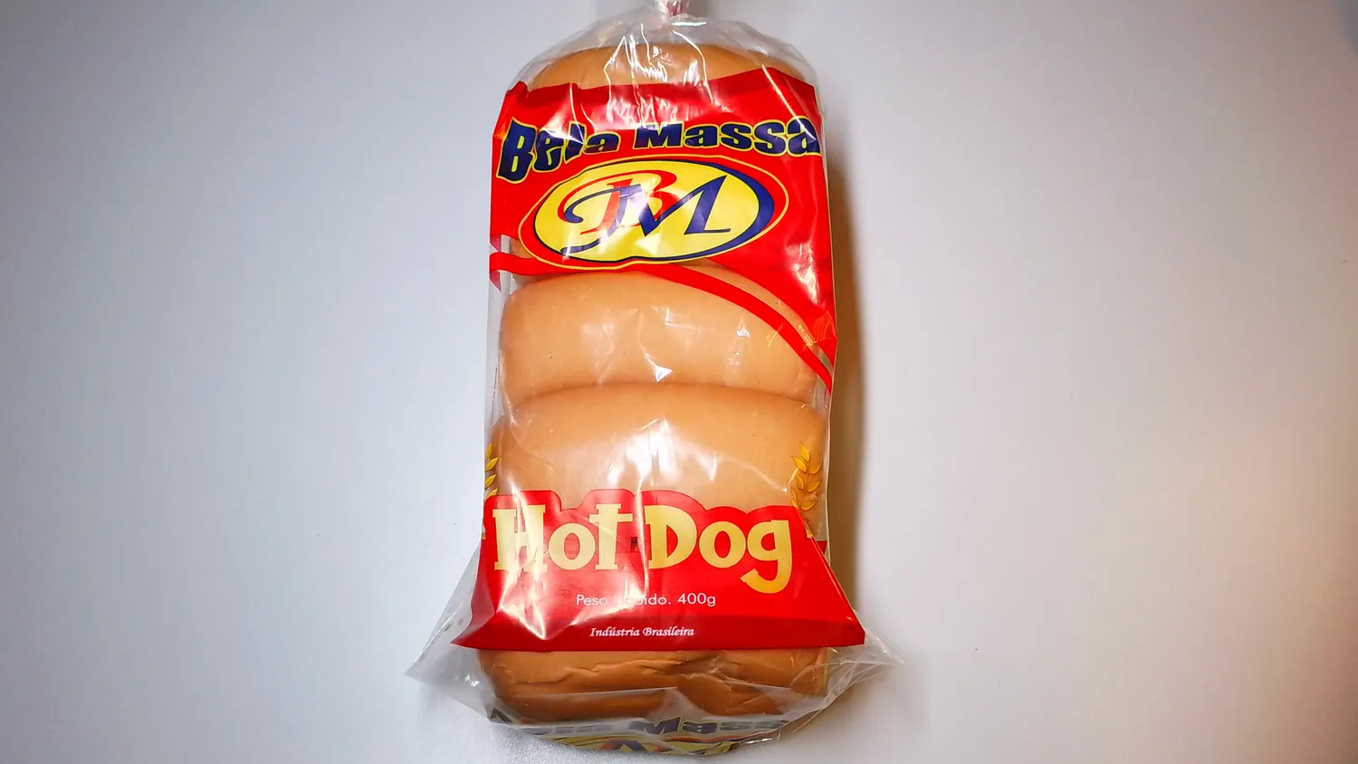 PÃO BELA MASSA HOT DOG 400GR