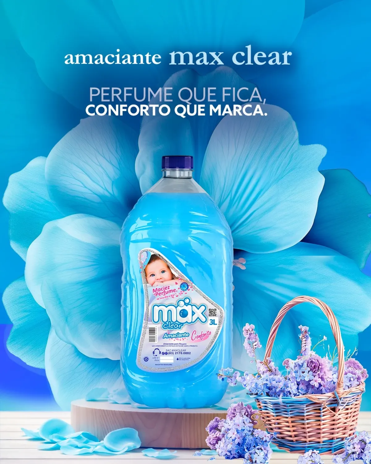 AMACIANTE MAX CLEAR CONFORTO 3L