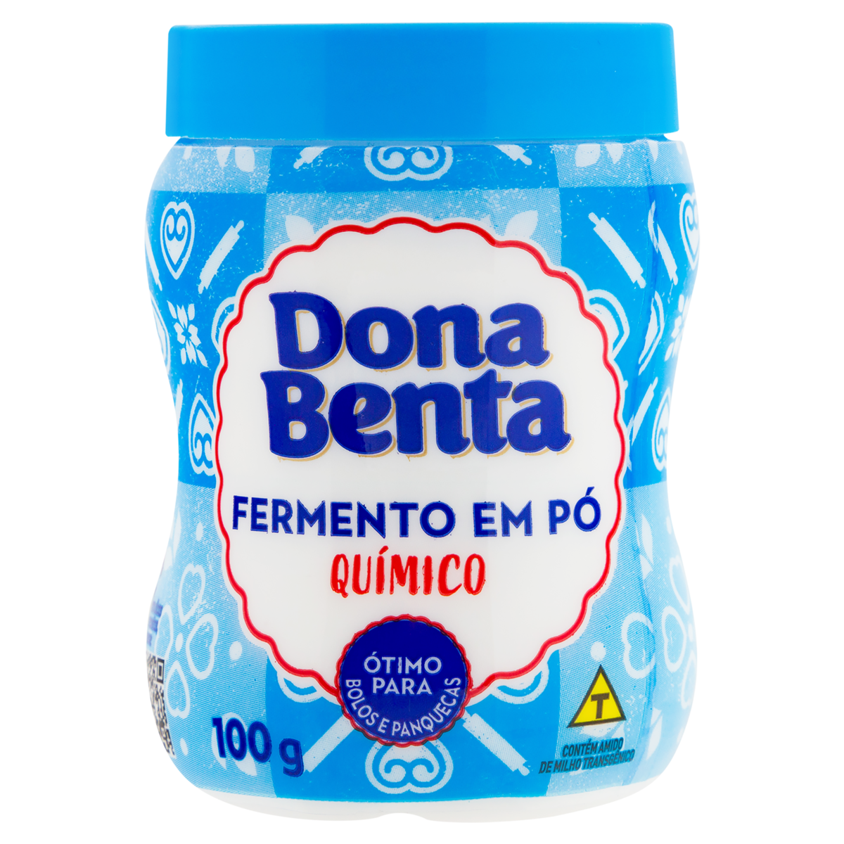 FERMENTO QUÍMICO PÓ DONA BENTA POTE 100G