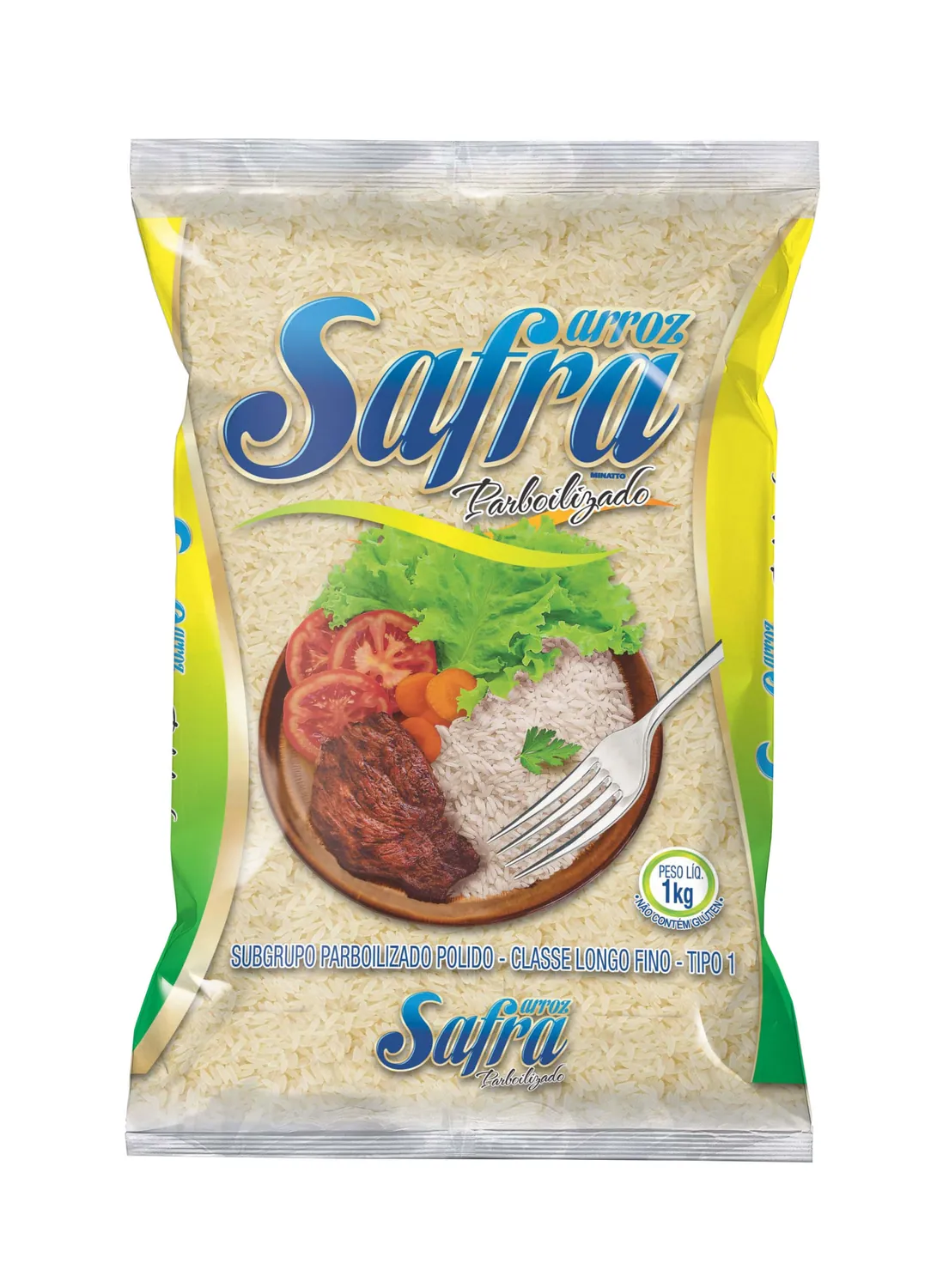 ARROZ PARBOLIZADO SAFRA 1KG