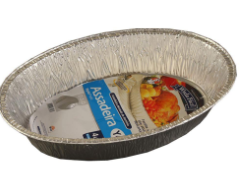 ASSADEIRA DE ALUMÍNIO OVAL WYDA 4 LITROS
