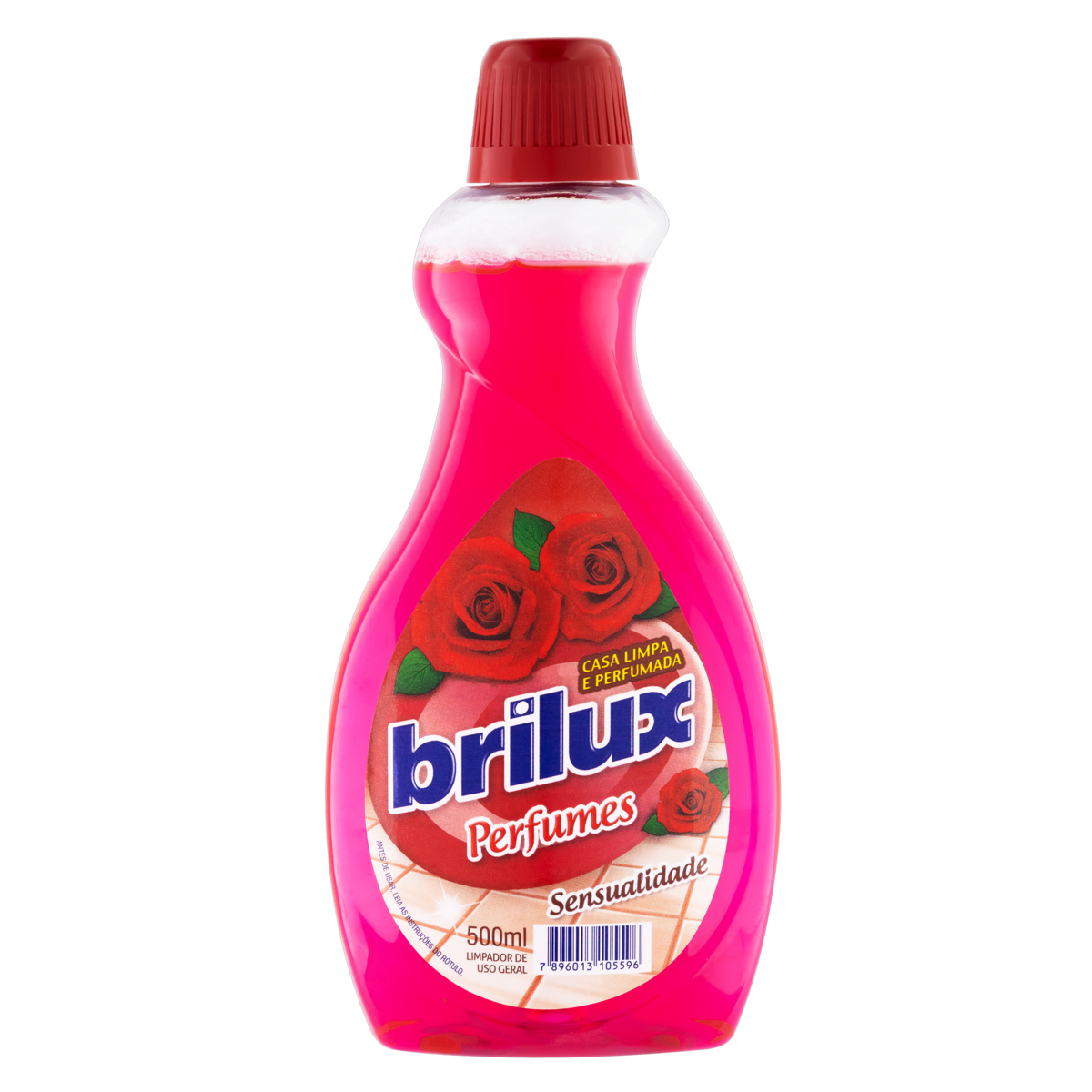 LIMPADOR PERFUMADO SENSUALIDADE BRILUX PERFUMES FRASCO 500ML 0