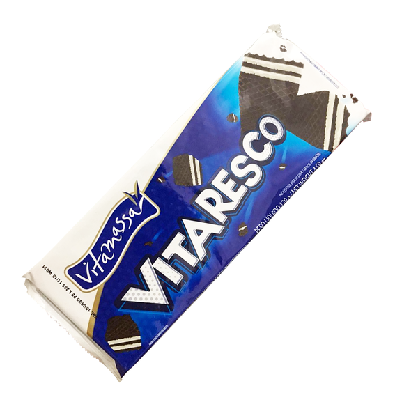 BISCOITO WAFER PREMIUM VITARESCO BAUNILHA 80G VITAMASSA