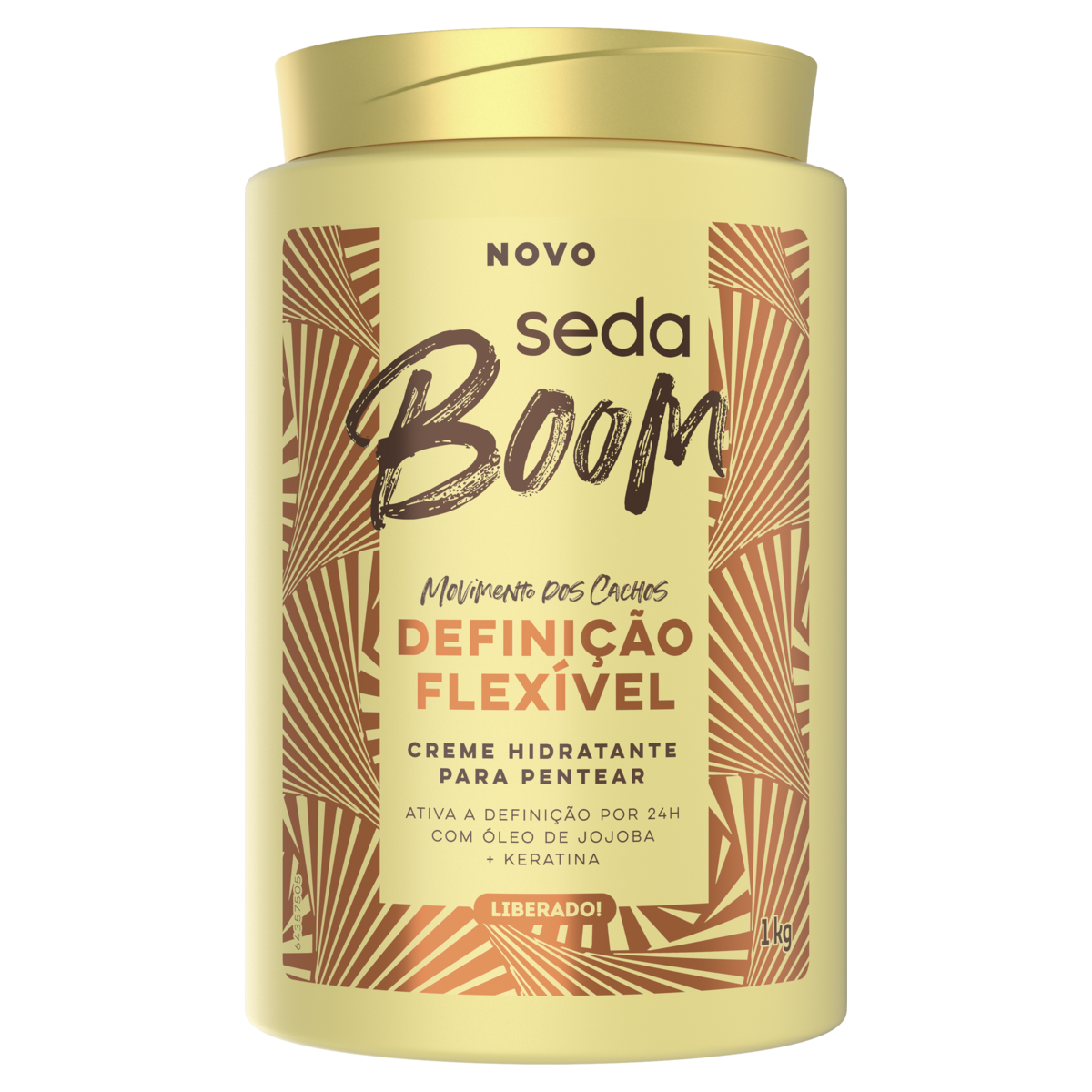 CREME PARA PENTEAR SEDA BOOM DEFINIÇÃO FLEXÍVEL POTE 1KG 0