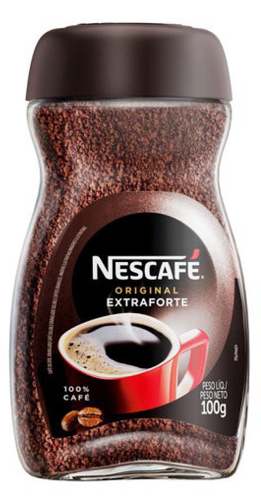 CAFÉ SOLÚVEL GRANULADO EXTRAFORTE NESCAFÉ ORIGINAL VIDRO 100G