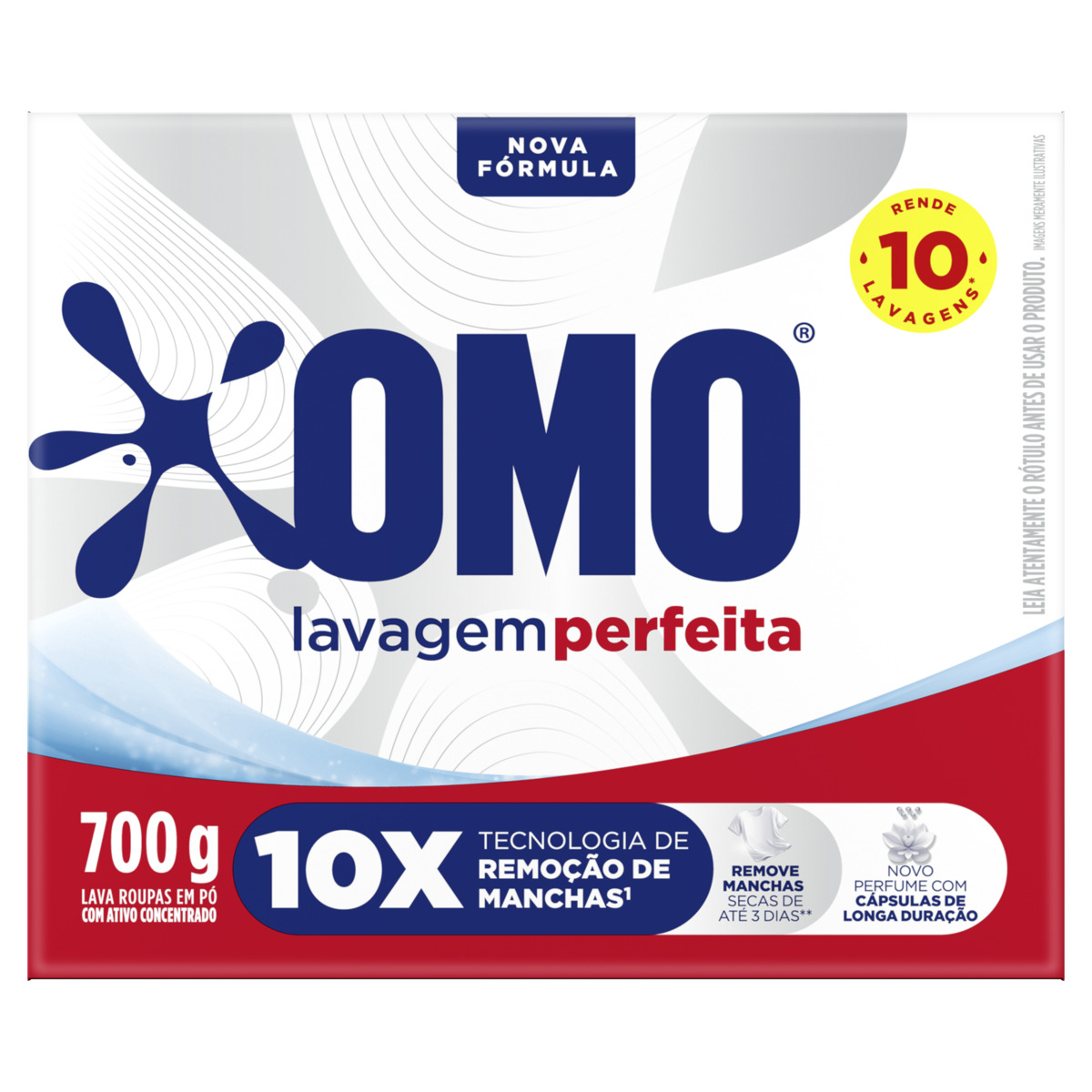 SABÃO EM PÓ OMO 700G LAVAGEM PERFEITA