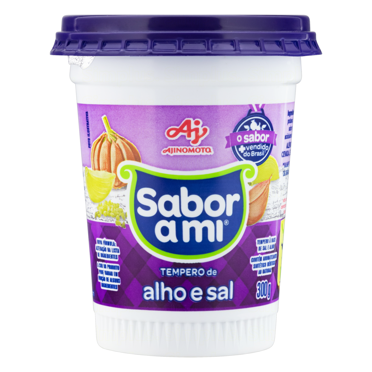 TEMPERO ALHO E SAL SABOR A MI POTE 300G