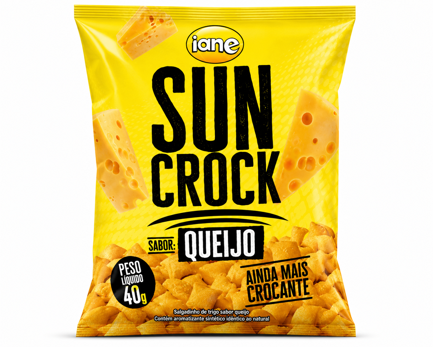 SALGADINHO PIPOCA SUNCROCK QUEIJO 40G
