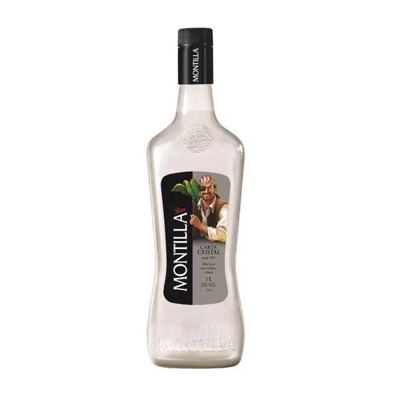 RUM BRASILEIRO CARTA CRISTAL MONTILLA GARRAFA 1L