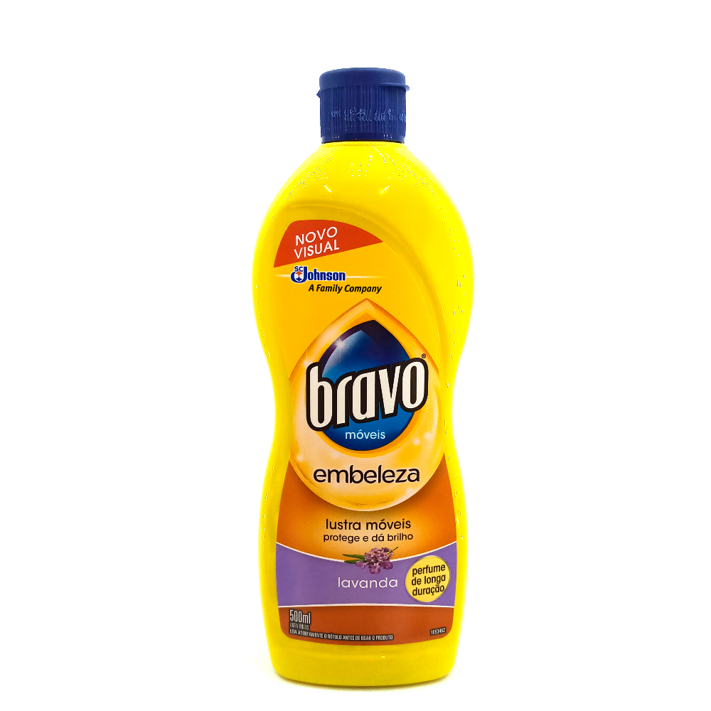 LUSTRA-MÓVEIS LAVANDA BRAVO EMBELEZA SQUEEZE 500ML