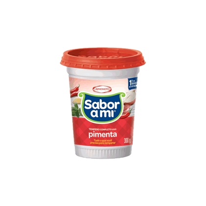 TEMPERO COMPLETO COM PIMENTA SABOR A MI POTE 300G