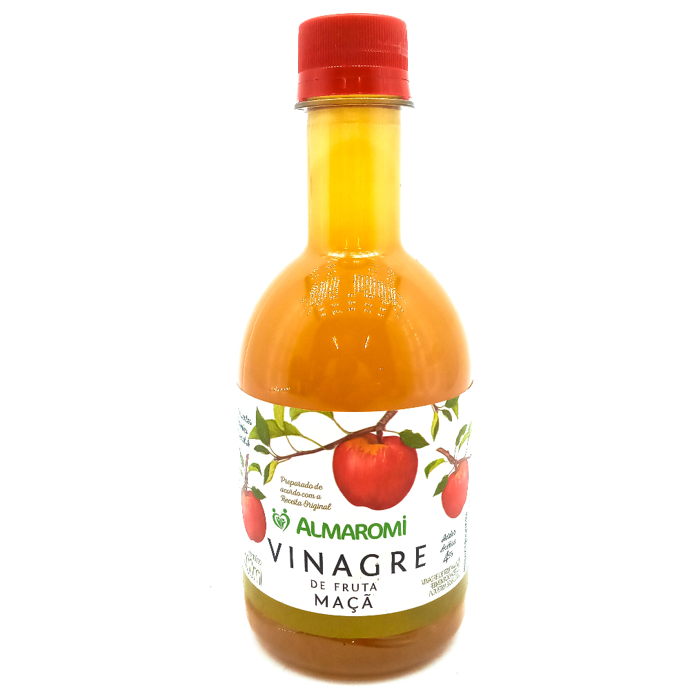 VINAGRE DE MAÇÃ ALMAROMI FRASCO 400ML