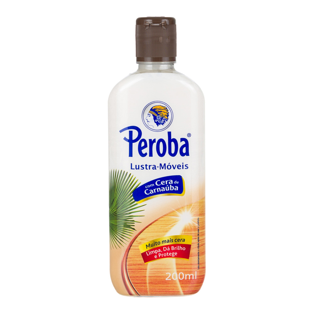 LUSTRA MOVEIS PEROBA 200ML COM CERA DE CARNAÚBA