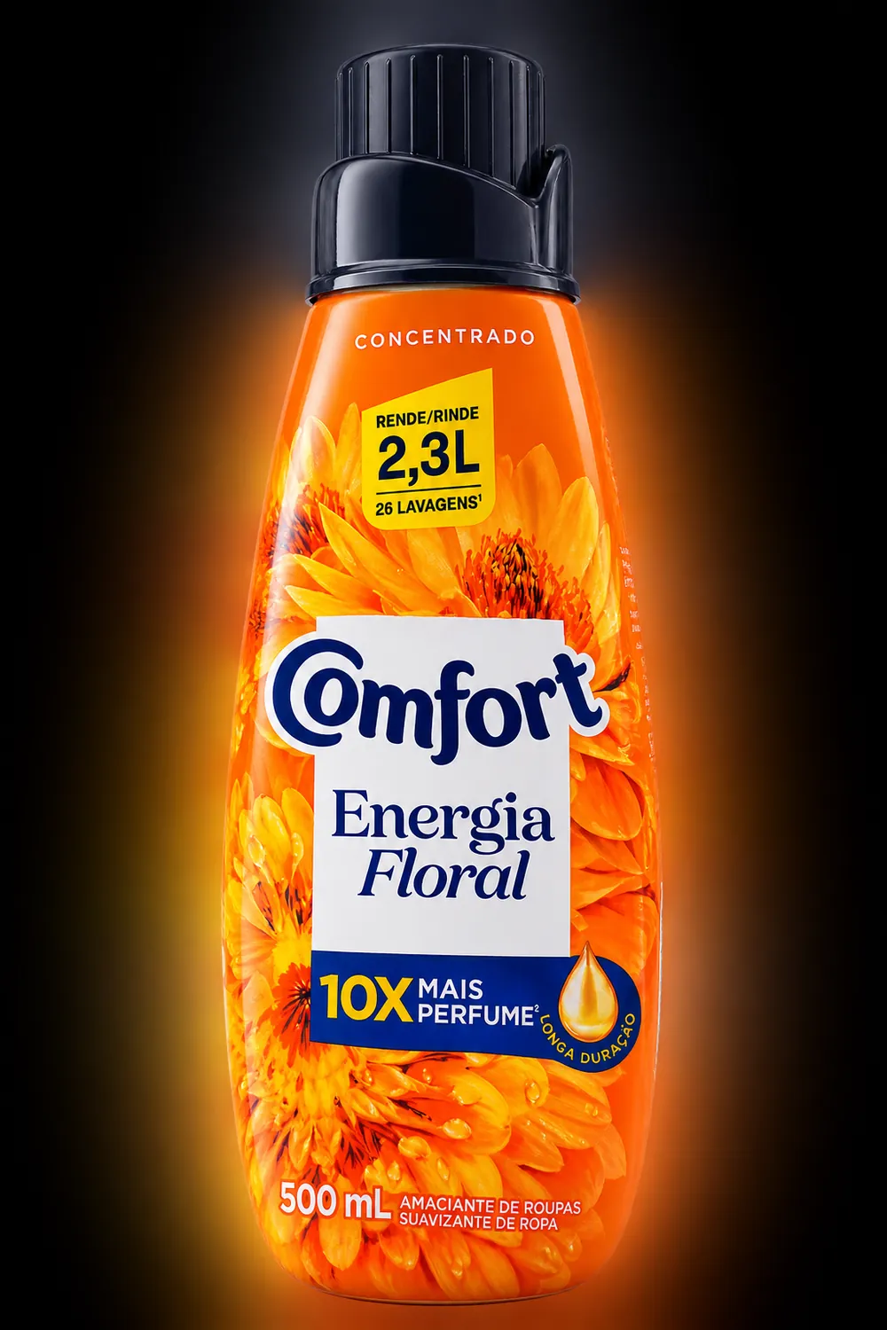 AMACIANTE COMFORT CONCENTRADO ENERGIA FLORAL 500ML