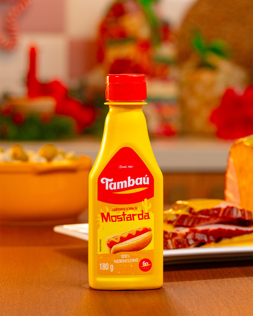 MOSTARDA TAMBAÚ 180G