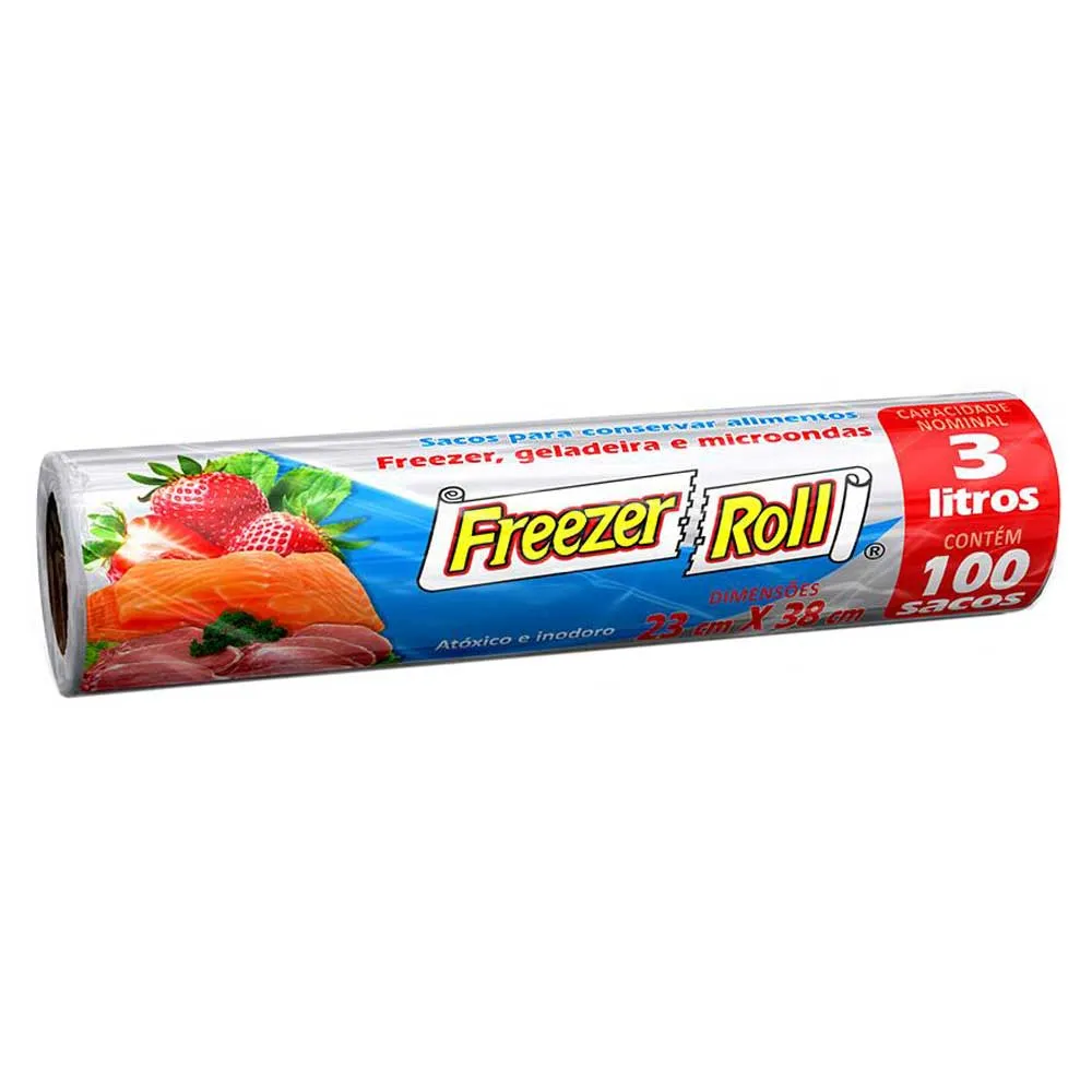 SACO DOVER ROLL FREEZER 3L C/ 100 UNID