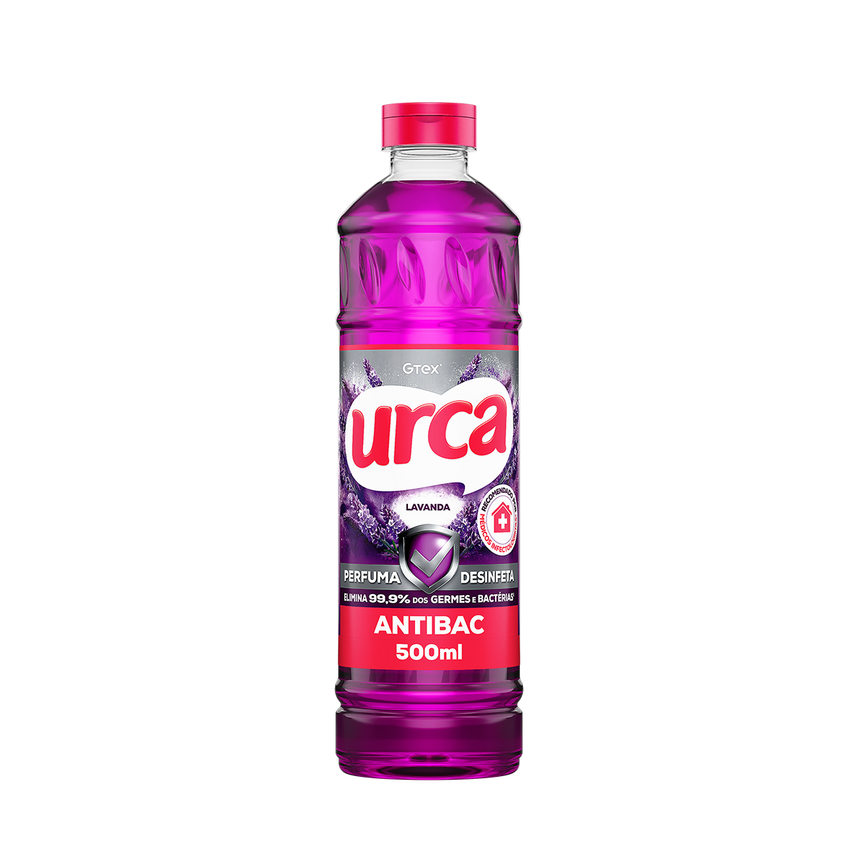 DESINFETANTE BACTERICIDA LAVANDA URCA FRASCO 500ML