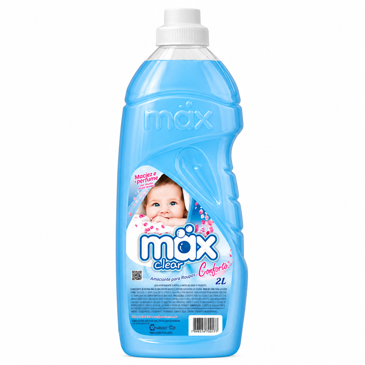 AMACIANTE CONFORTO 2L MAX CLEAR — imagem 1