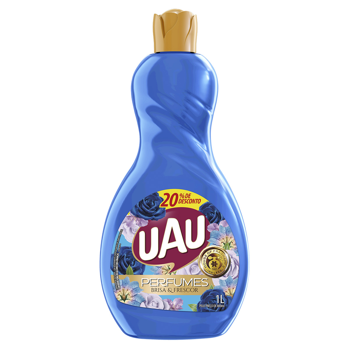 LIMPADOR UAU PERFUMES LV1L PG800ML BRISA/FRESCOR 0