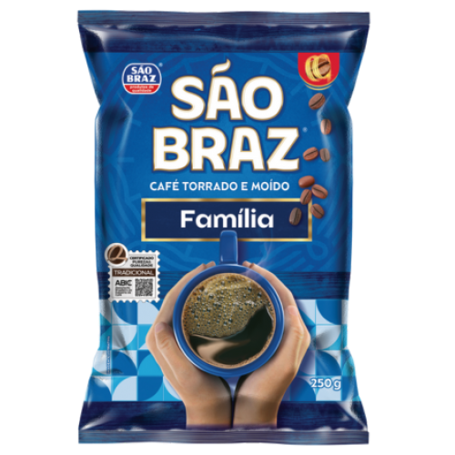 CAFE SAO BRAZ 250GR FAMILIA ALMOFADA 0