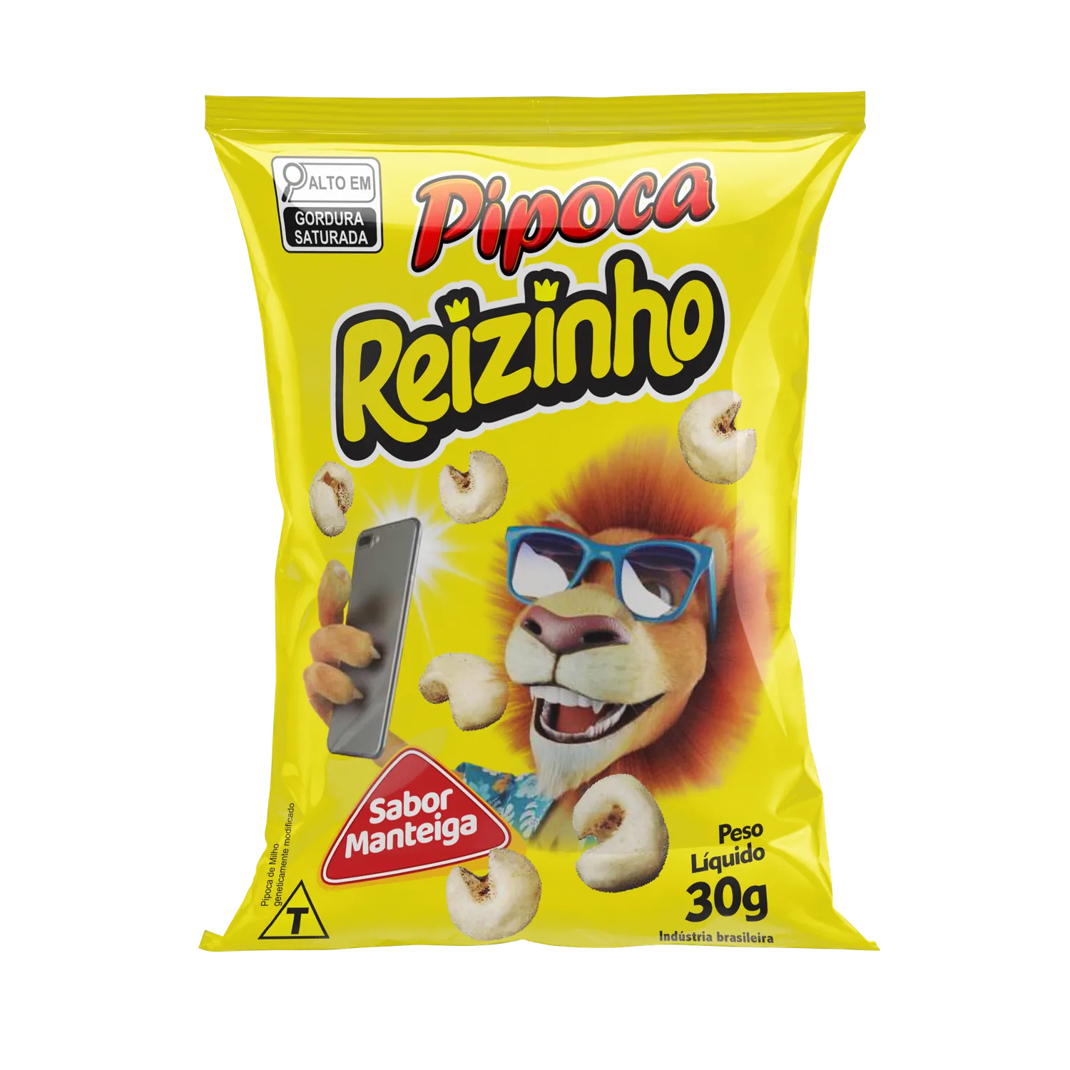 PIPOCA REIZINHO 45G AMANTEIGADA