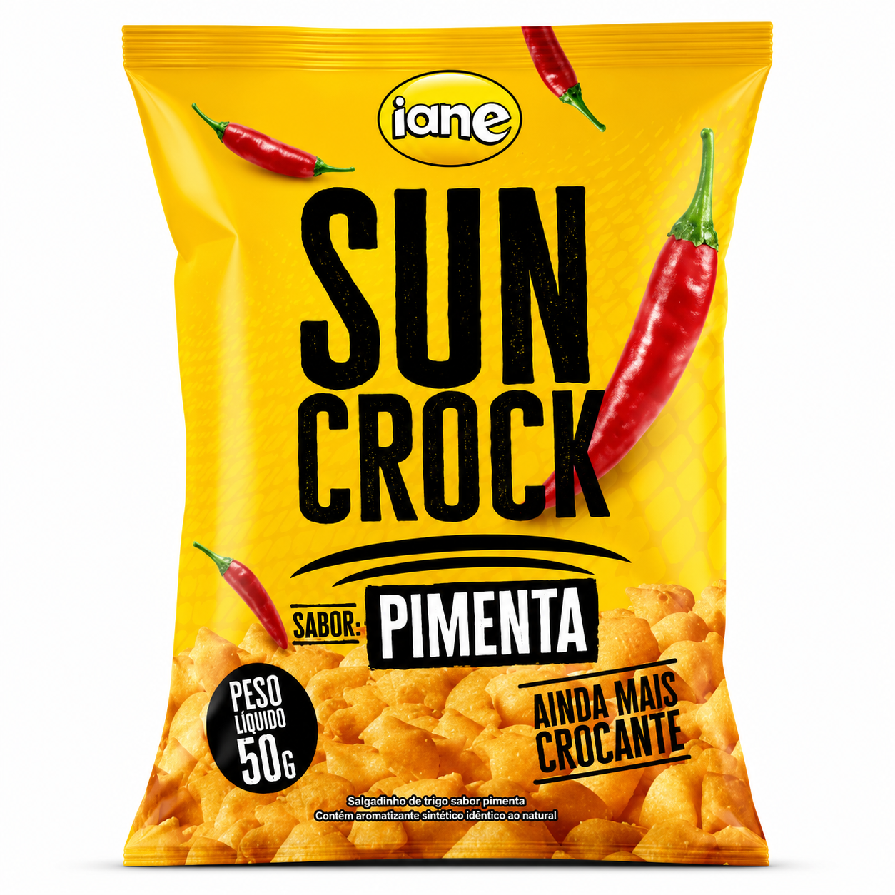 SALGADINHO PIPOCA SUNCROCK PIMENTA 40G