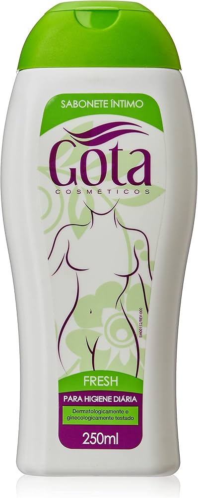 SABONETE LÍQUIDO ÍNTIMO GOTA DOURADA 250ML FRESH UNIT 0