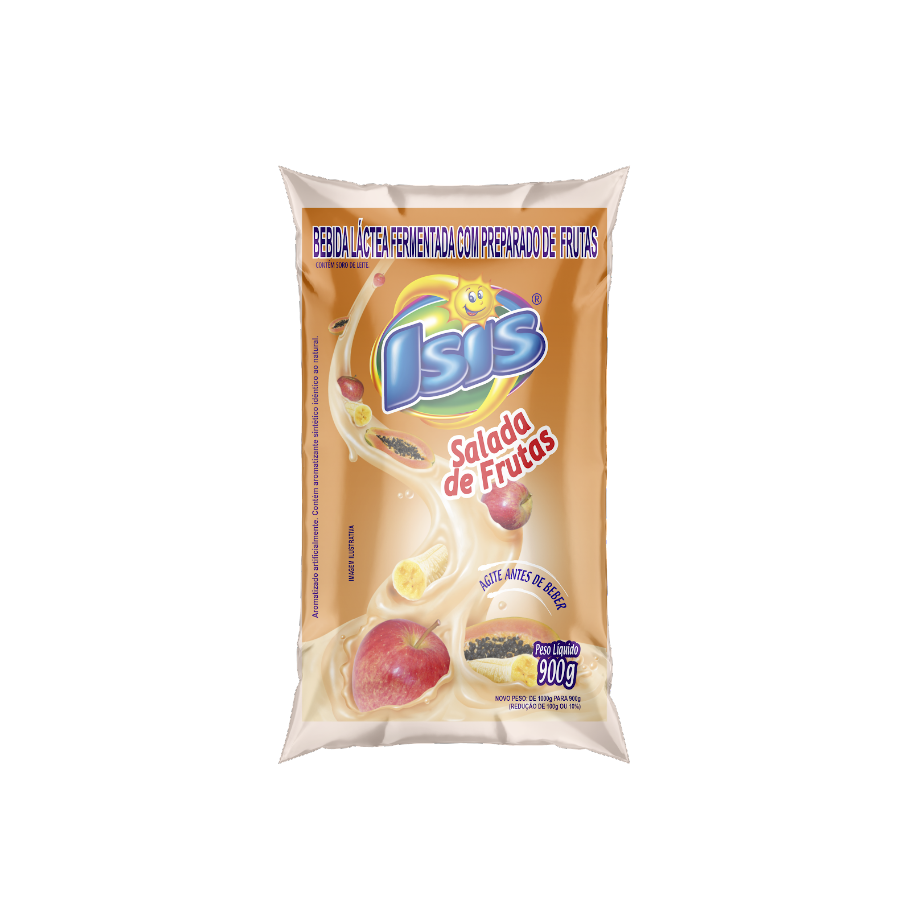 BEBIDA LACTEA SALADA DE FRUTAS ISIS 900ML